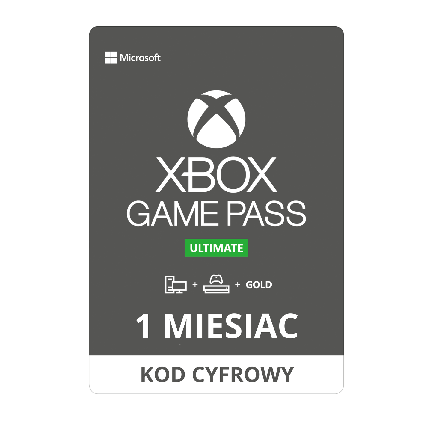 XBOX GAME PASS ULTIMATE 1 MIESIĄC - Kod cyfrowy - BEZ VPN