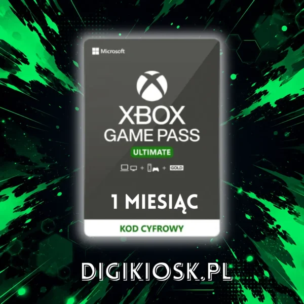 Xbox Game Pass Ultimate 1 miesiąc – kod cyfrowy, DigiKiosk