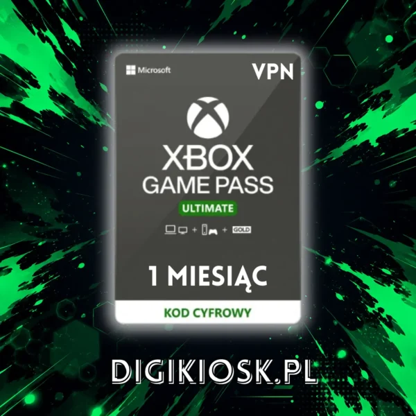 Subskrypcja Xbox Game Pass Ultimate 1 Miesiąc - USA