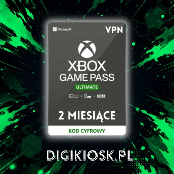 Subskrypcja Game Pass Ultimate 2 Miesiące - USA - Nowe Konta