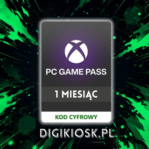 PC Game Pass 1 miesiąc - kod cyfrowy DigiKiosk